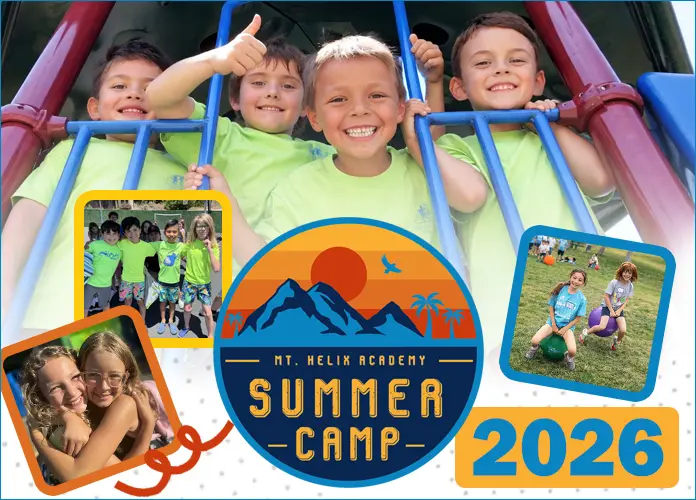 Summer camp at Mt. Helix Academy